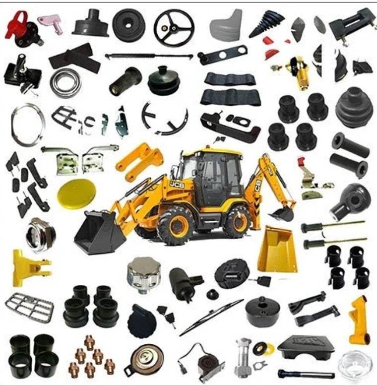 Backhoe Loader 770ex Ss Spare Parts - Color: Yellow/black Or Oem Finish