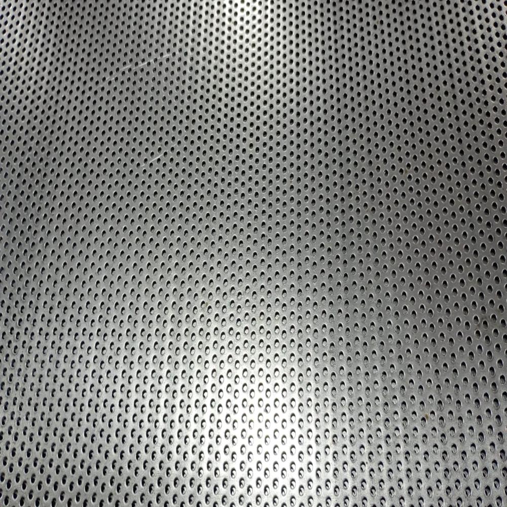 Perforated Mild Steel Sheets - Color: Black