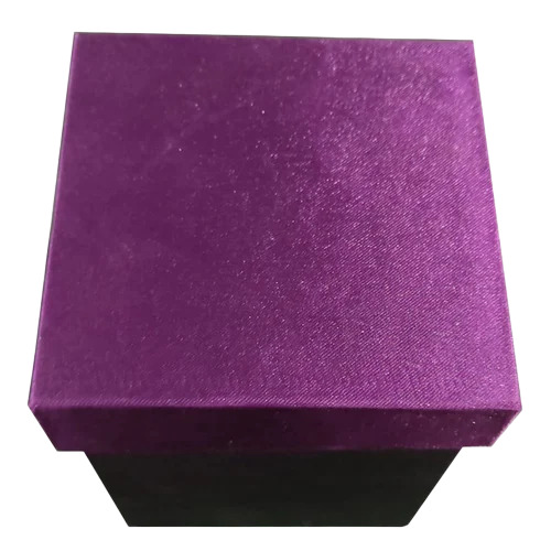 Purple Perfume Rigid Box - Material: Paper
