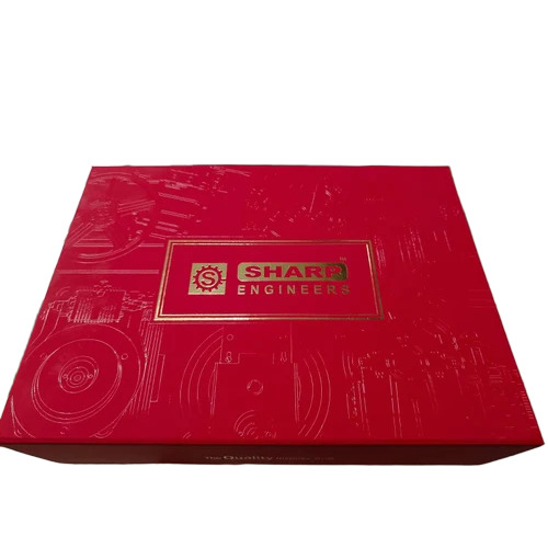 Foil Printed Rigid Box - Color: Pink