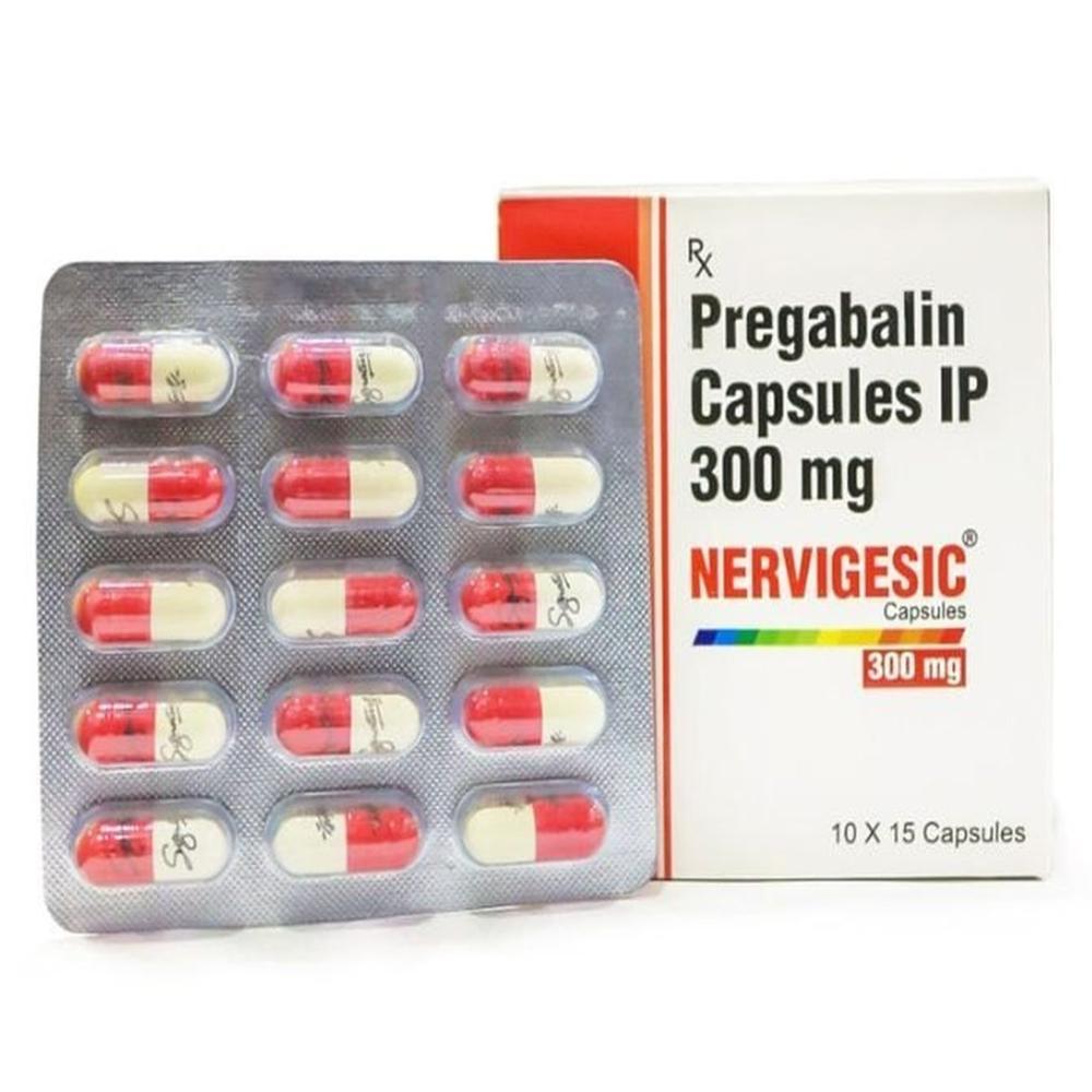 Pregabalin Capsules Ip 300 Mg (15x10 Capsule ) - Physical Form: Tablets