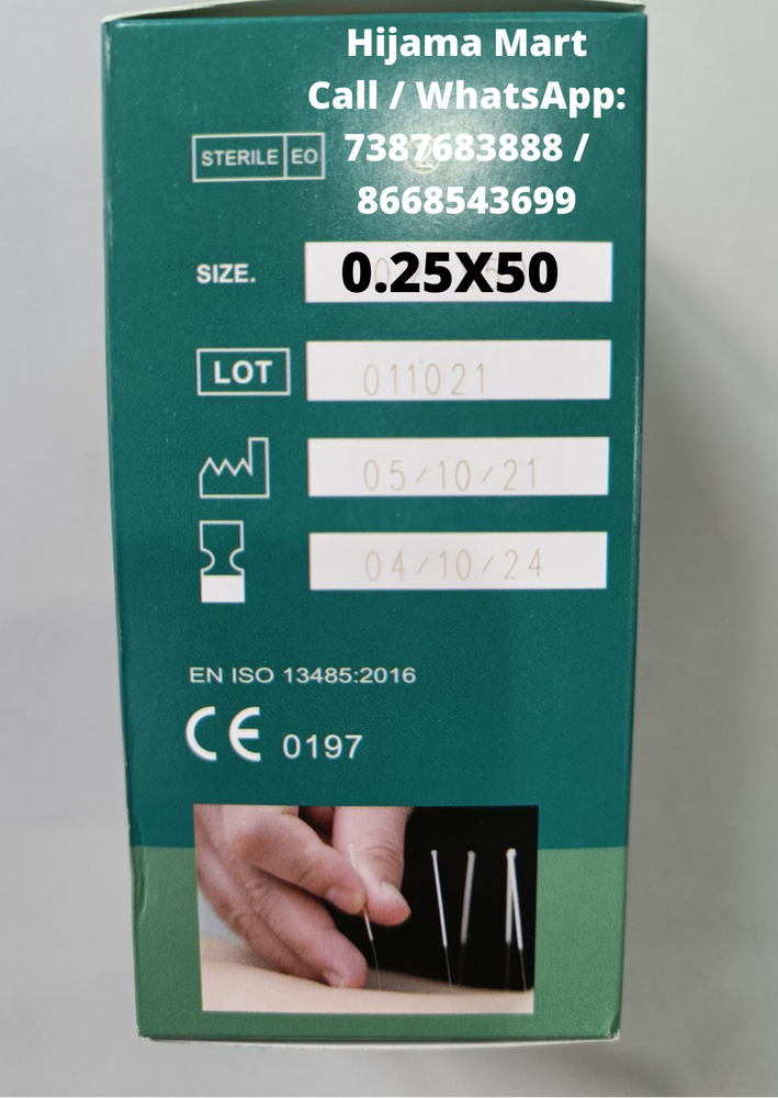 Acupuncture Needles Tube - 0.40X0.25