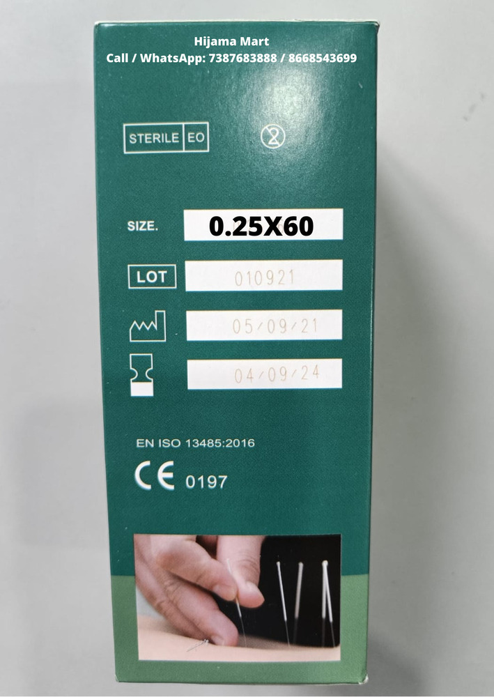 Acupuncture Needles Tube - 0.75X0.25