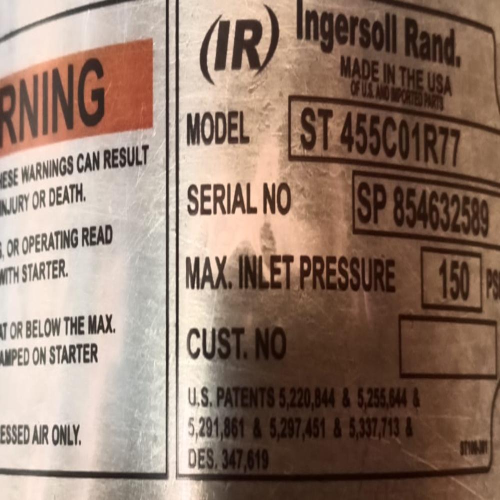 St455C01R77 Ingersoll Rand Starter - Feature: High Performance