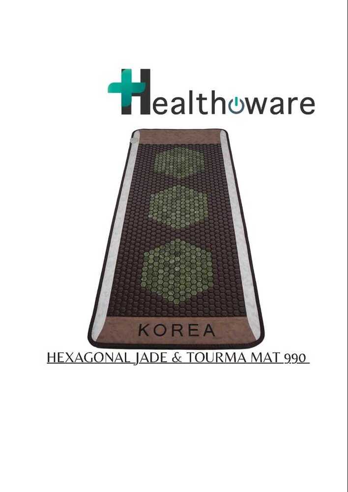 Hexagonal Jade & Tourma Mat 990