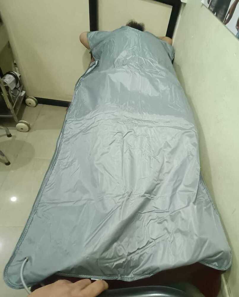 Far Infrared Sauna Heat Blanket - Color: Silver