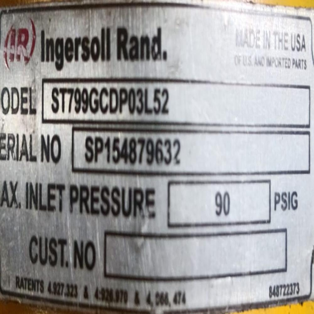 St799Gcdp03252 Ingersoll Rand Marine Starter - Automatic Grade: Semi-Automatic