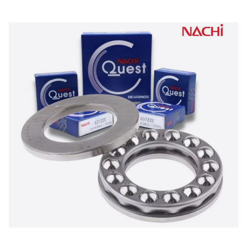Nachi Single Direction Thrust Ball Bearing - Material: Stainless Steel