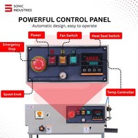 Vertical Band Sealer with nitrogen flushing Mild steel body 3kg top model