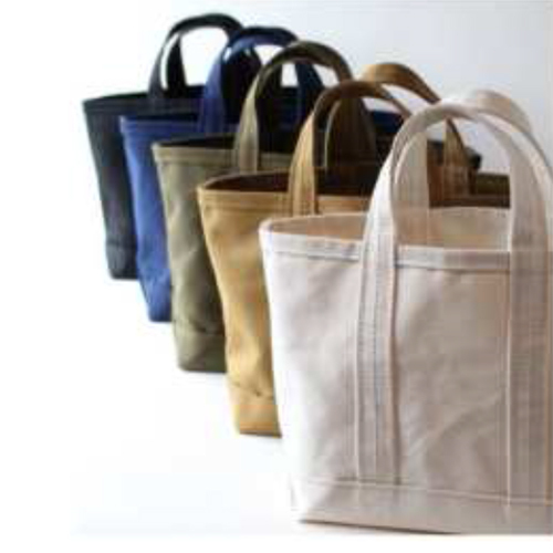 Natural Canvas Hand Bag - Color: Mulicolour