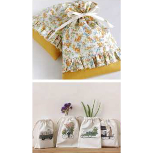 Drawstring Printed Potli