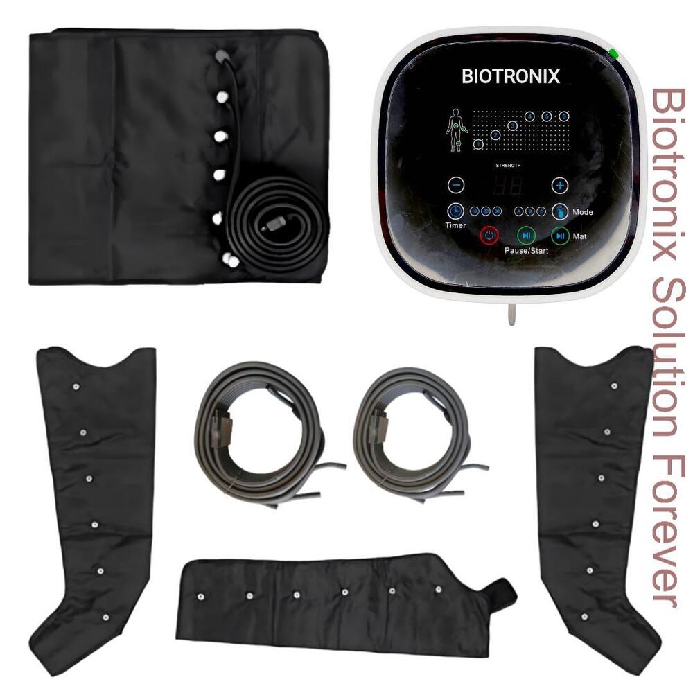 Digital Dvt 6 Chamber Compression Therapy Device With Timer And Touch Control Panel