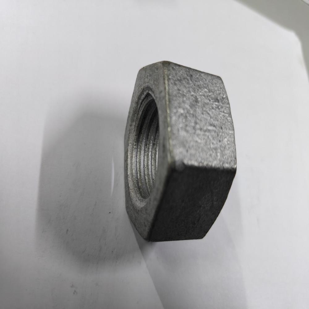 Galvanized Nut - Color: White- Mat Finish