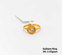 91.6% New Design Gold Solitaire Ring