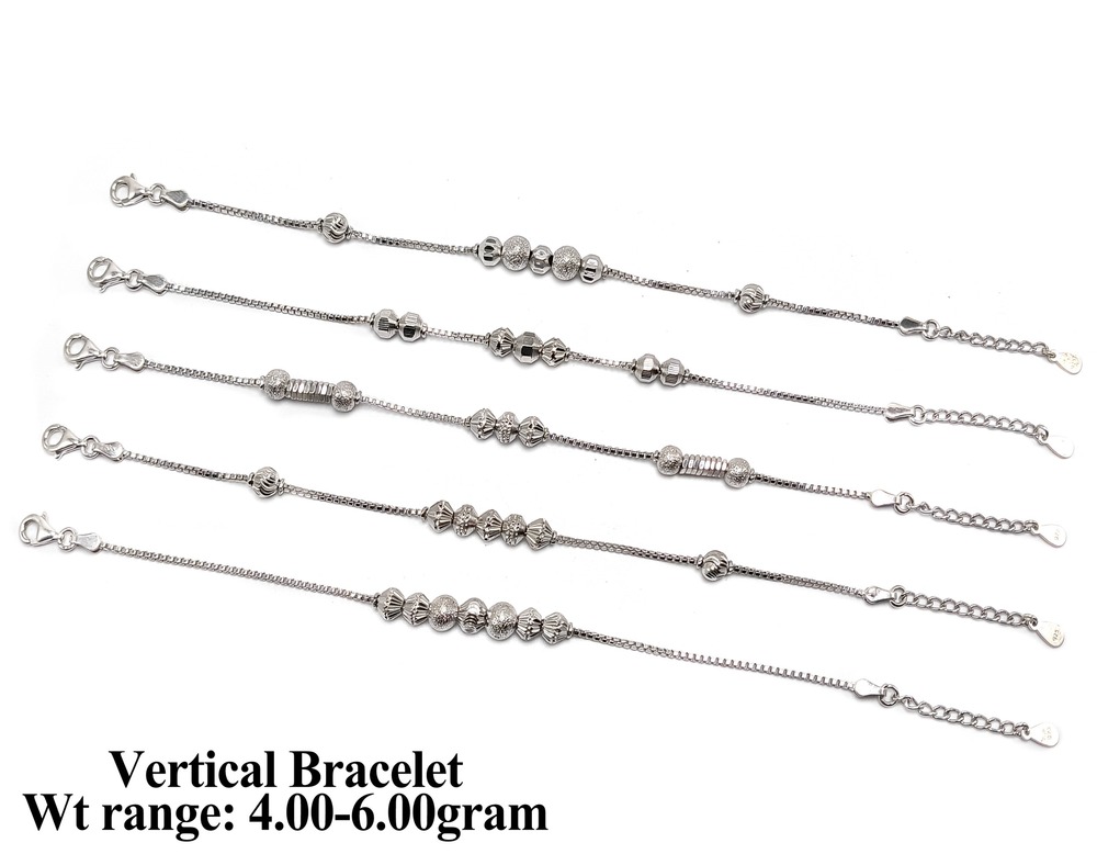 92.5% New Design silver Vertical bracelet