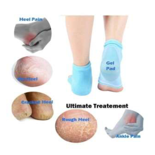 Cotton Gel Heel Socks