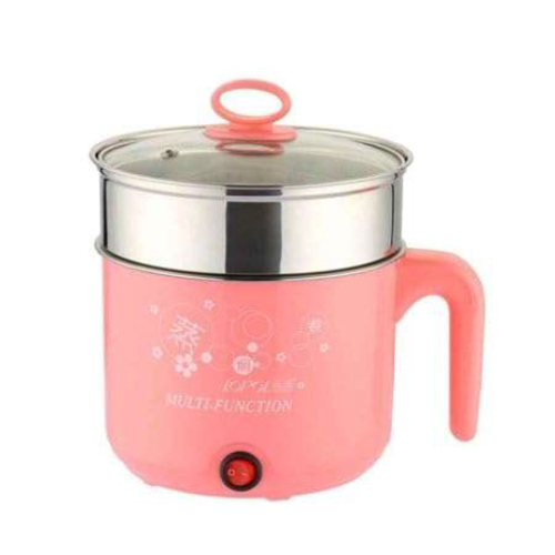 Non Stick Cooking Pot Steel - Color: Pink