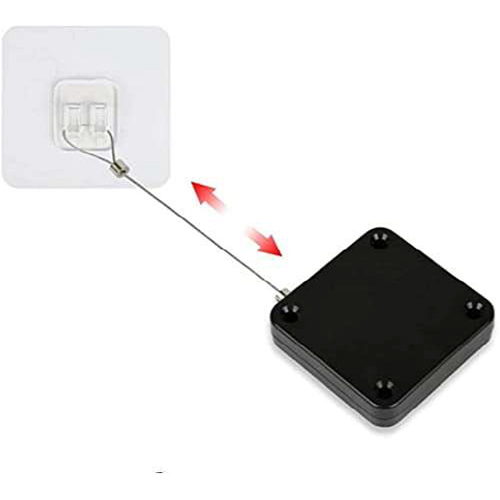 Multifunctional Automatic Door Closer - Color: Black