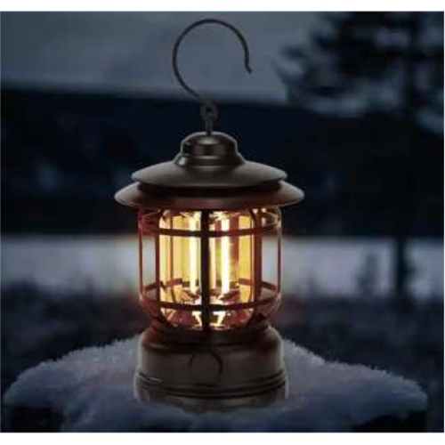 Usb Rechargeable Camping Lights - Color: Black