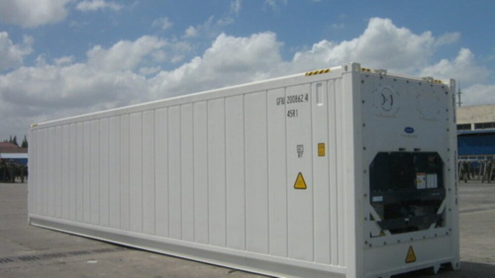 Puf Insulated Refrigerated Container - Color: White