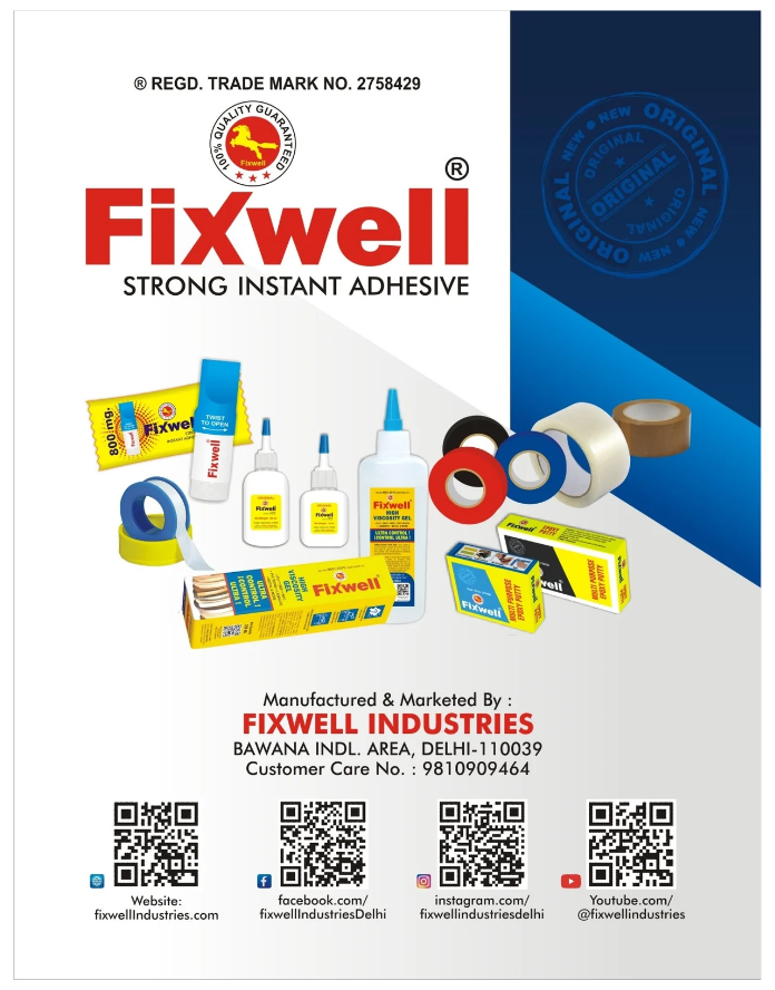 TIXXO 6 Mtr Self Adhesive PVC Tape