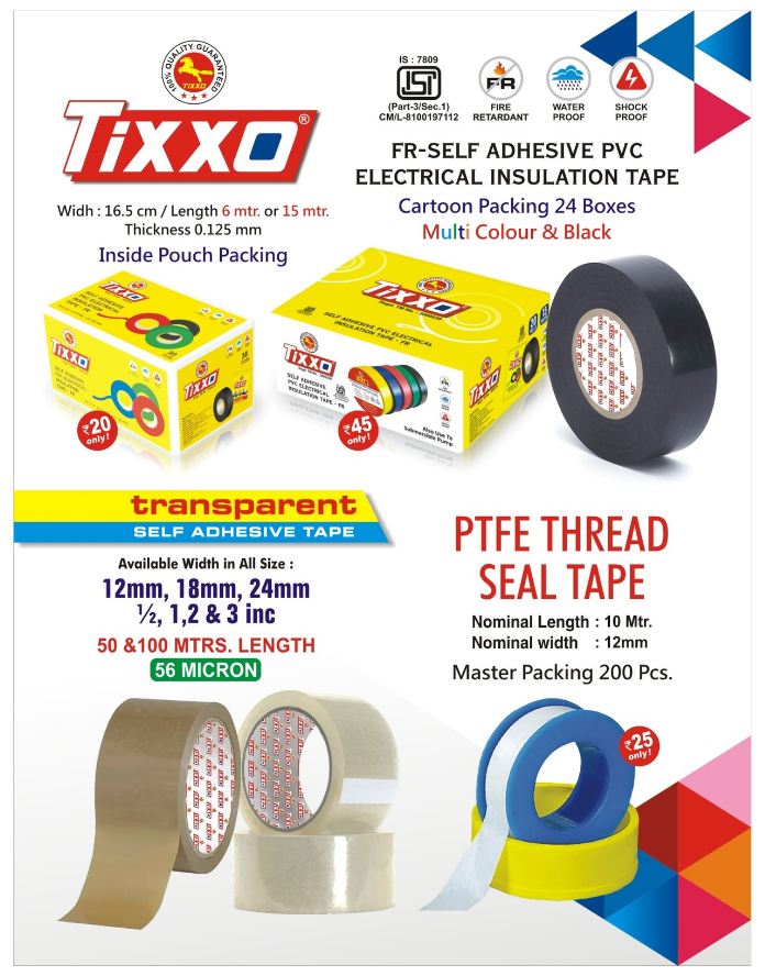 TIXXO 6 Mtr Insulation Electric Tape