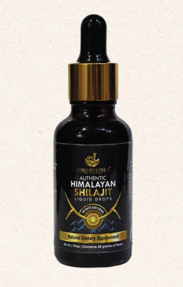 30Ml Authentic Himalayan Shilajit Liquid Drops - Age Group: For Adults