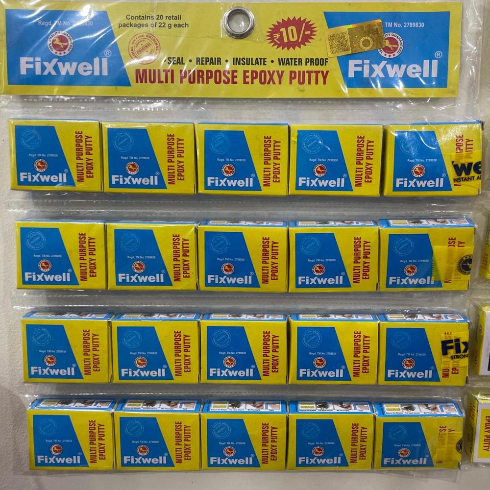 Fixwell Muti Purpose Epoxy Putty - Color: Multiple