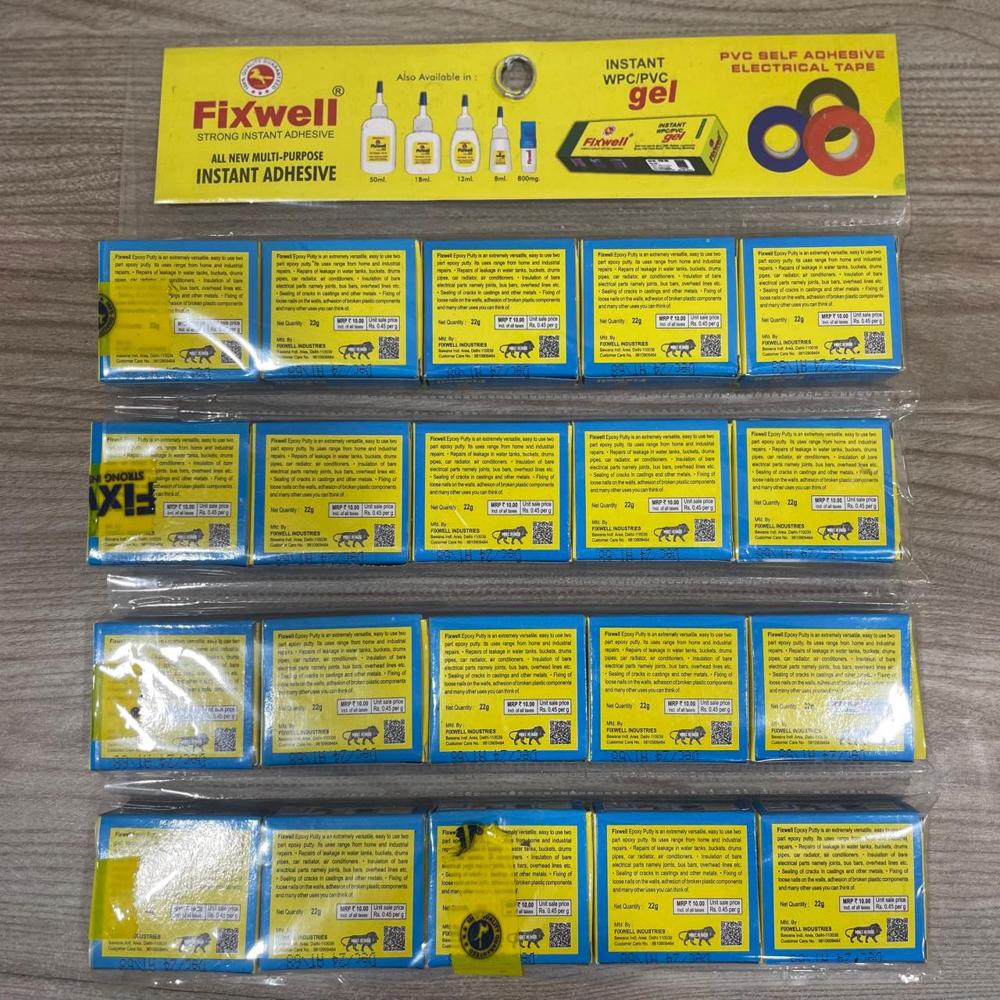 Fixwell Muti Purpose Epoxy Putty - Color: Multiple