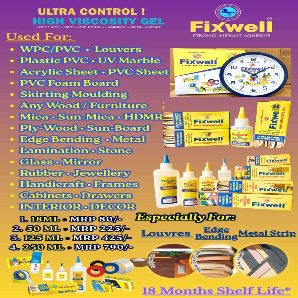 Fixwell Activator For Cynocrylate Adhesive Gel