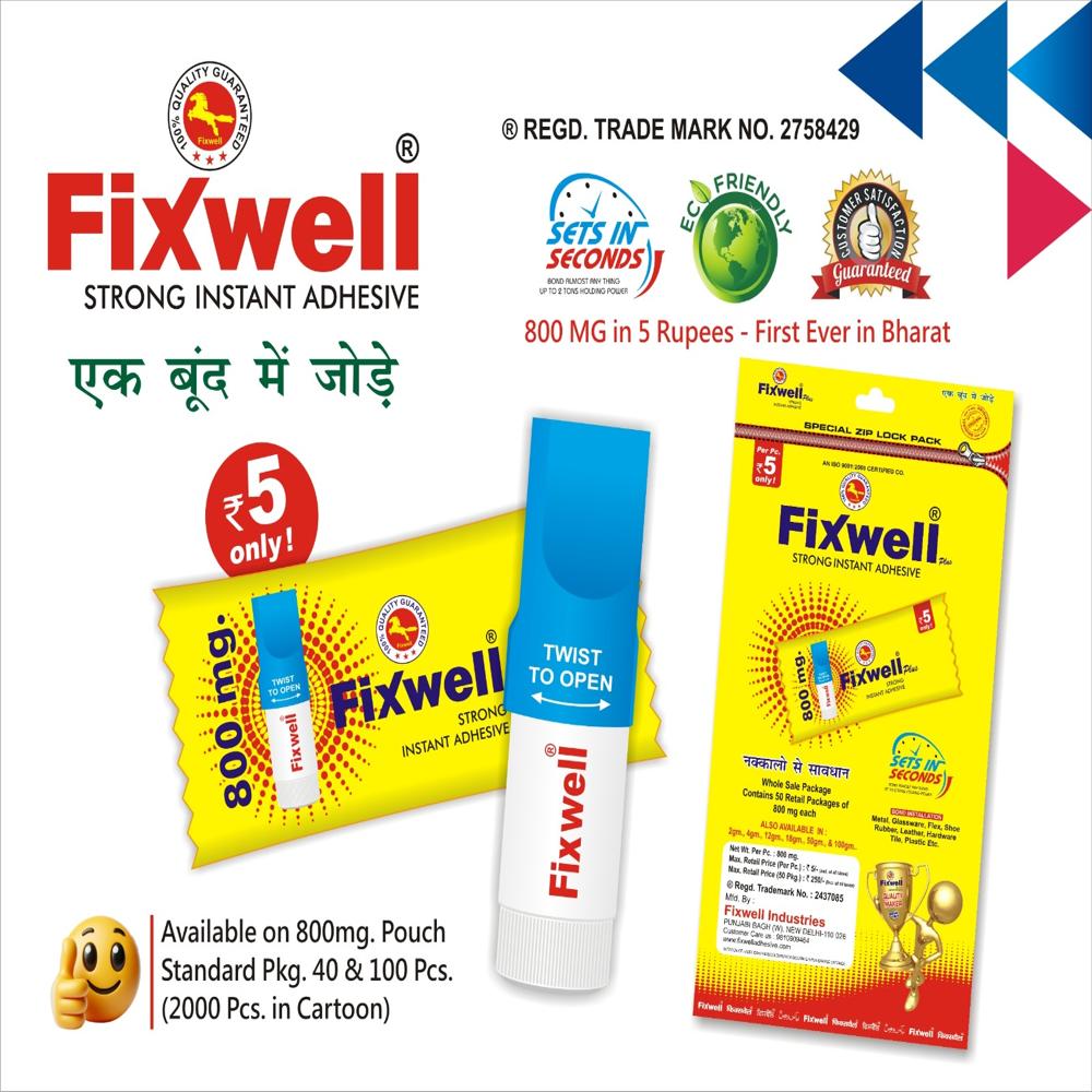 800mg Fixwell Strong Instant Adhesive