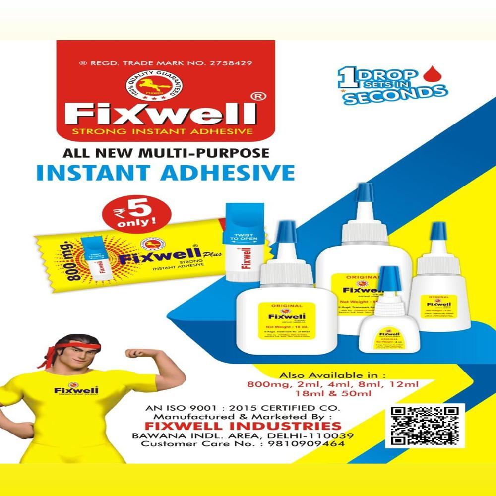 800mg Fixwell Strong Instant Adhesive