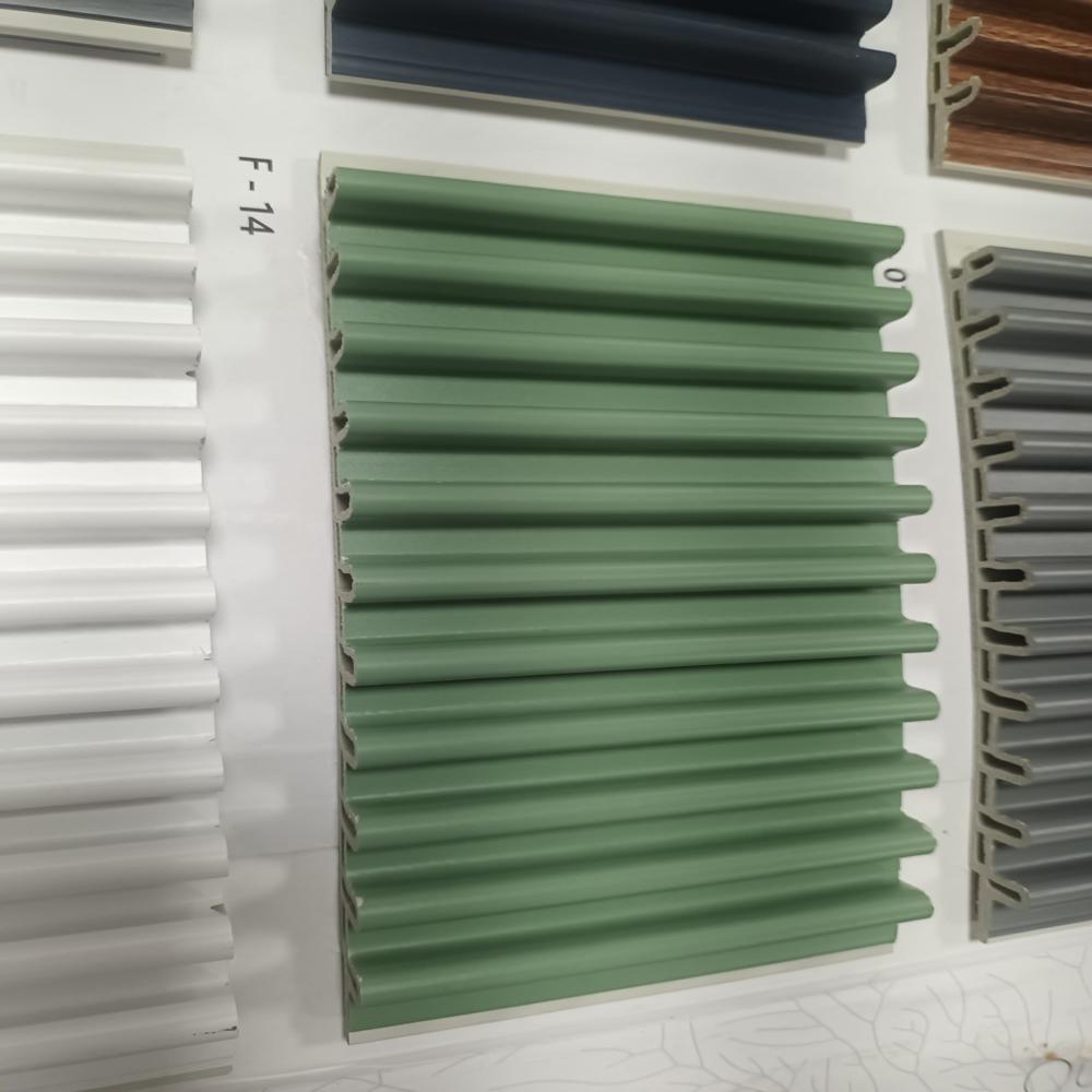 Wpc Round Louvers By Uniclad - Elegant, Termite & Water Resistant Panels - Color: All Color