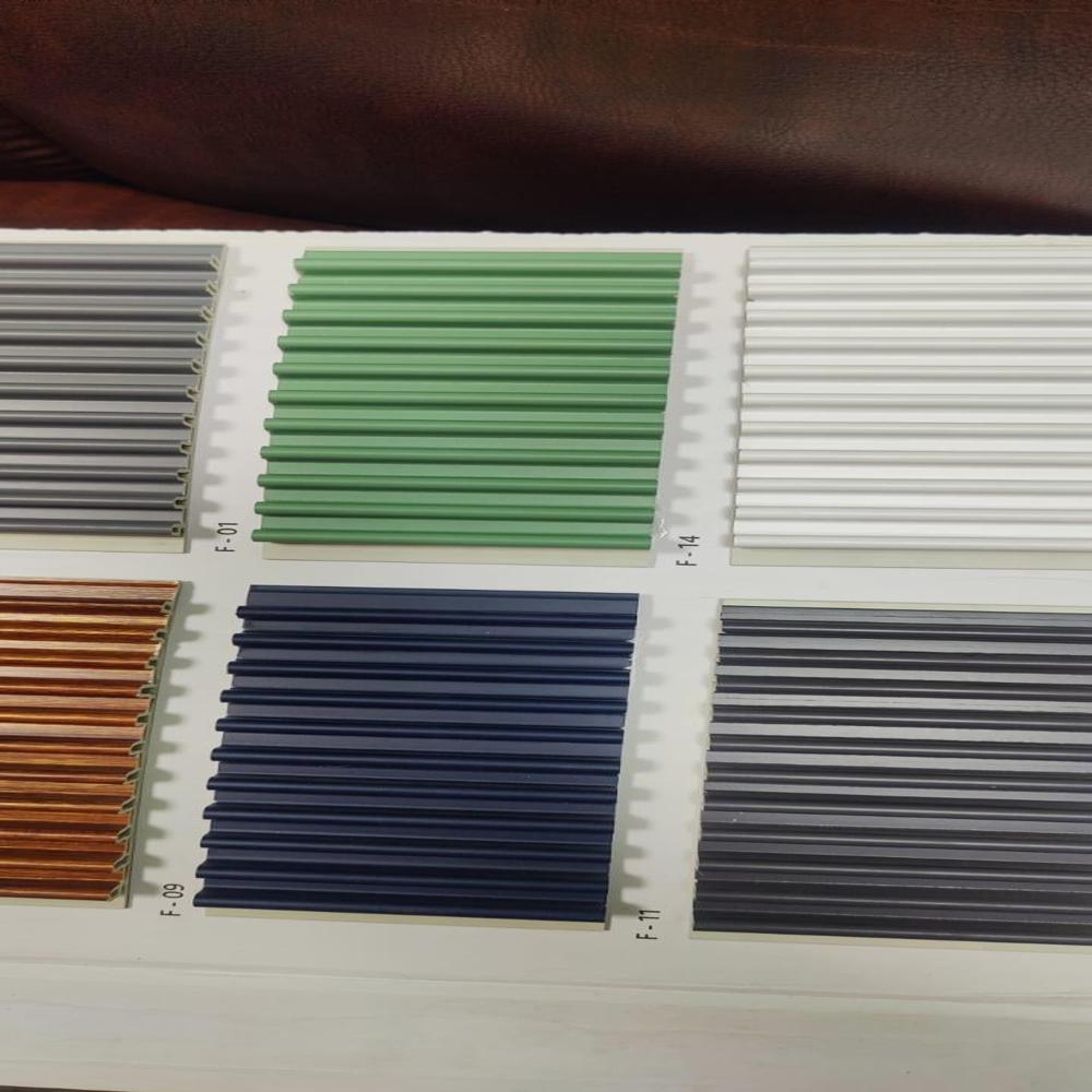 WPC Round Louvers by Uniclad - Elegant, Termite & Water Resistant Panels