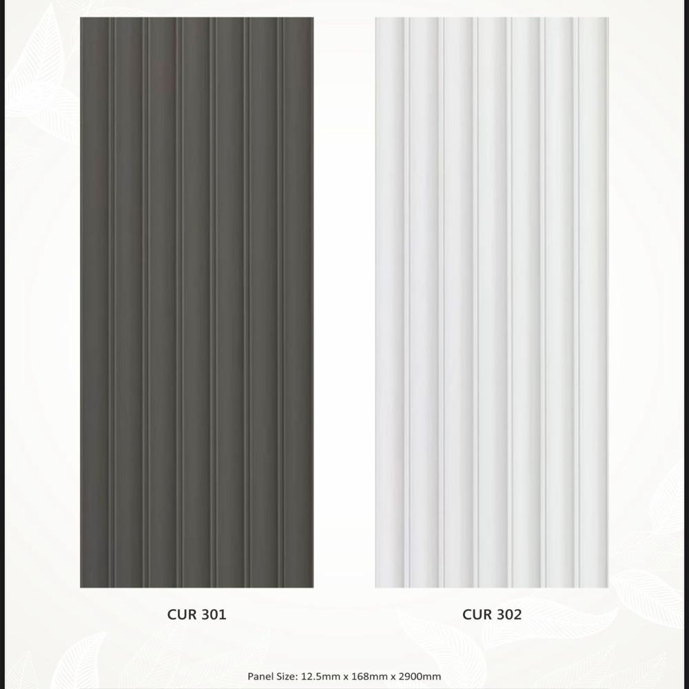 Decorative Soft Touch Curve Louvers - IN-CLAD Designer Panel Series
