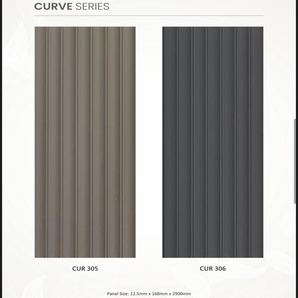 Decorative Soft Touch Curve Louvers - IN-CLAD Designer Panel Series