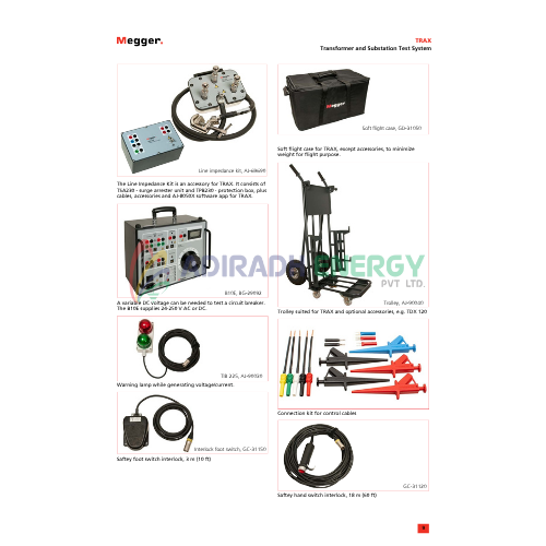 Multifunction Transformer And Substation Test System - Features: Good Quality