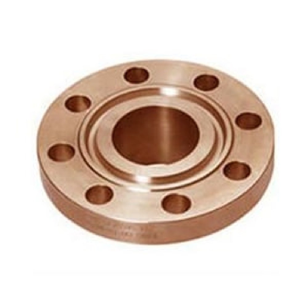 Copper Nickel 70-30 Flanges - Color: Golden