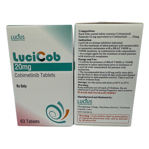 20 Mg Cobimetinib Tablets - Recommended For: Adult
