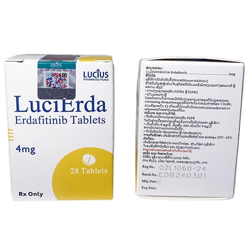 4 Mg Erdafitinib Tablets - Recommended For: Adult