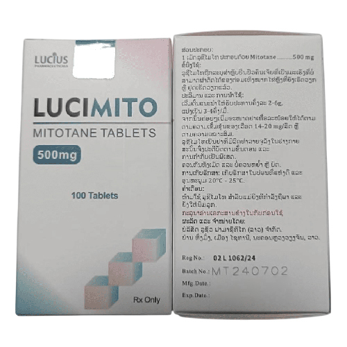 500 Mg Mitotane Tablets - Recommended For: Adult