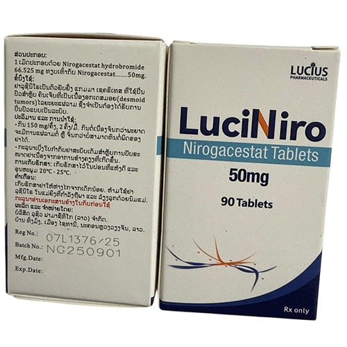 50 Mg Nirogacestat Tablets - Recommended For: Adult