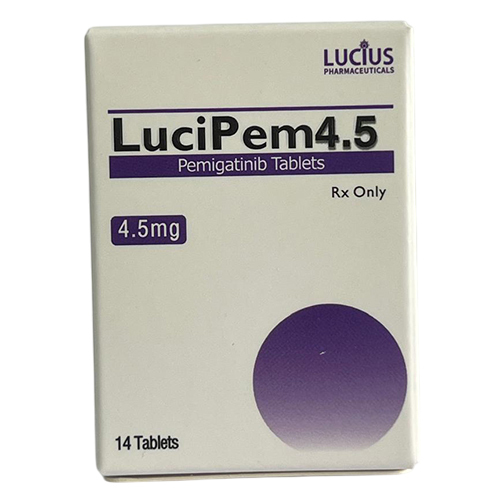 4.5 Mg Pemigatinib Tablets - Recommended For: Adult