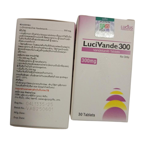 300 Mg Vandetanib Tablets - Recommended For: Adult