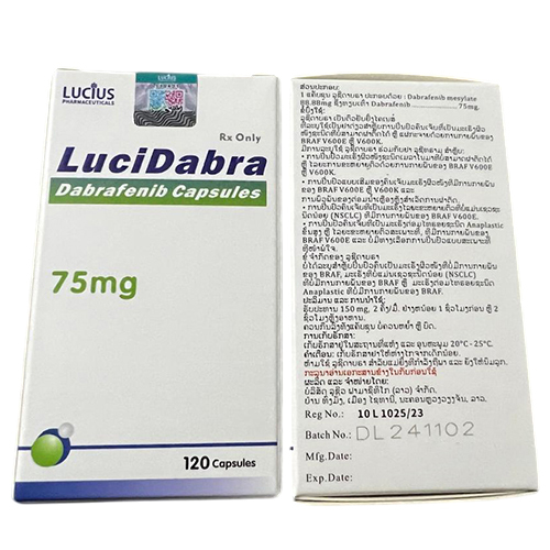 75 Mg Dabarafenib Capsules - Recommended For: Adult