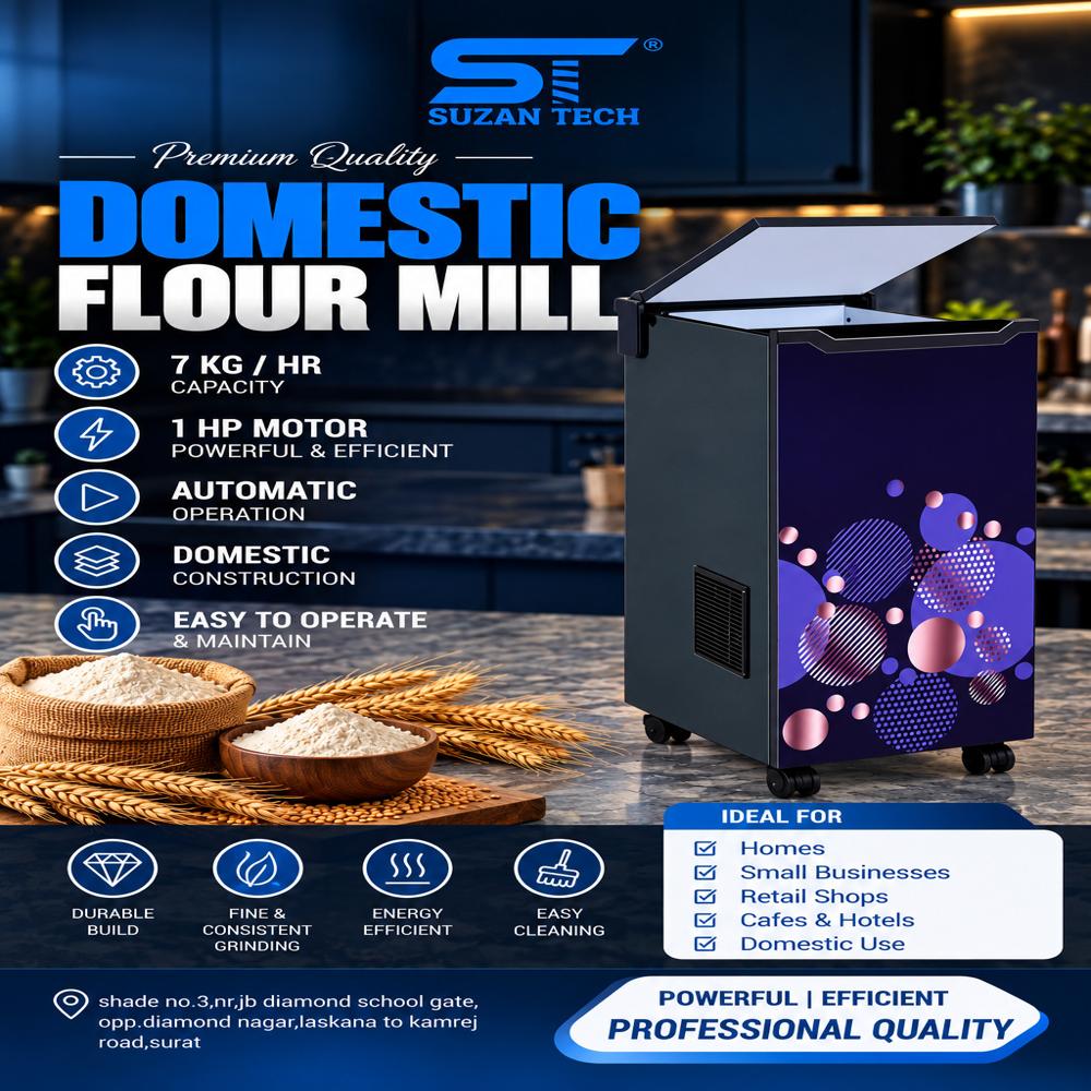 Atta Chakki - Flour Mill - Capacity: 5 Kg/Hr