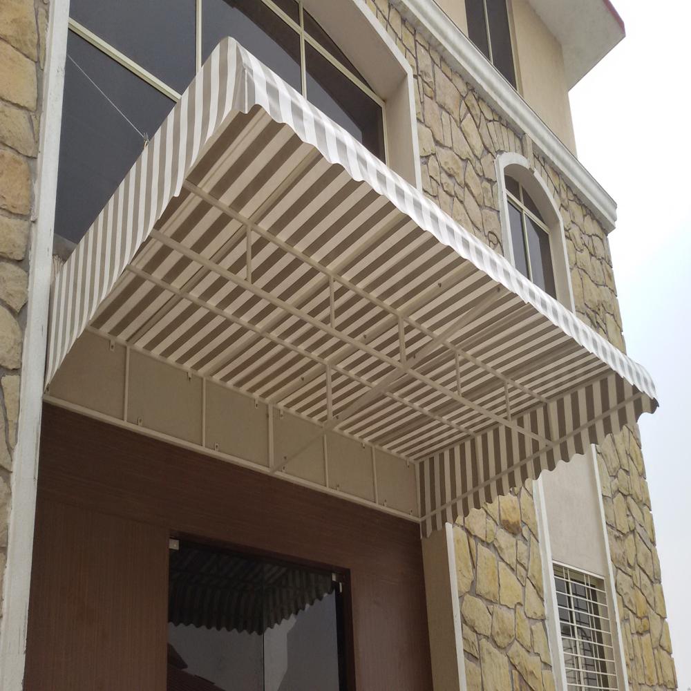 Fixed Frame Awning - Color: Multicolor