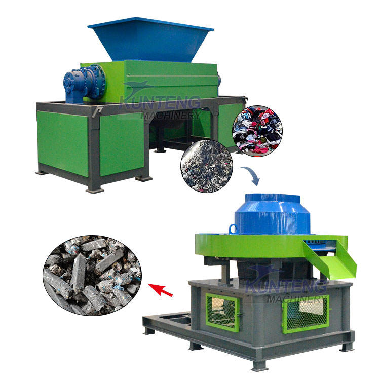 Industrial Waste Rod Compactor Rdf Fuel Pellet Forming Machine Rdf Solid Waste Briquettes Making Machine - Output: 8 Ton/Hr