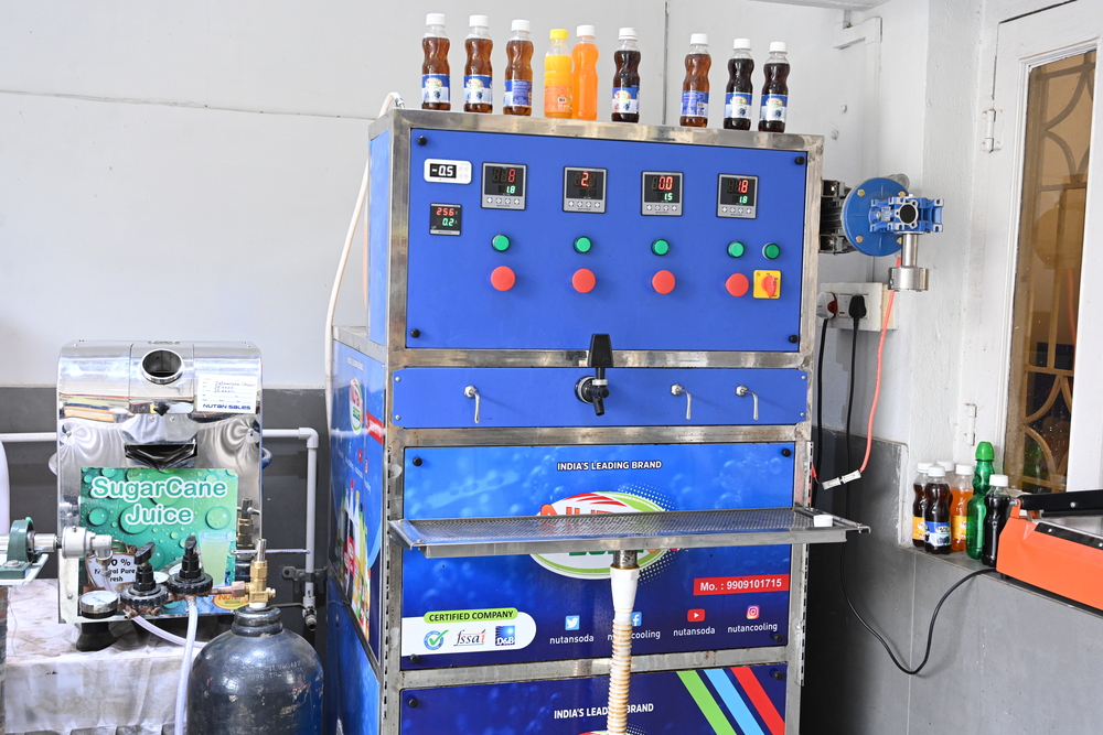 2+4 Industrial Soda Bottling Plant