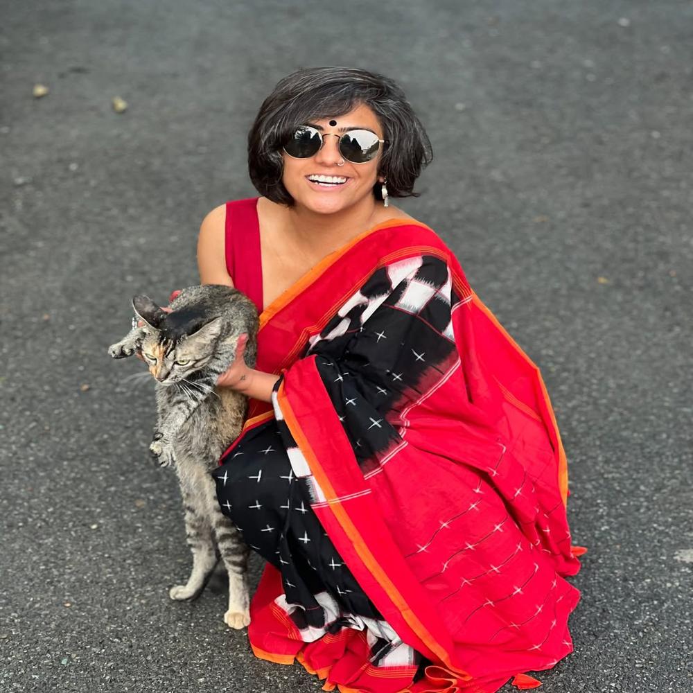 premium printed saree